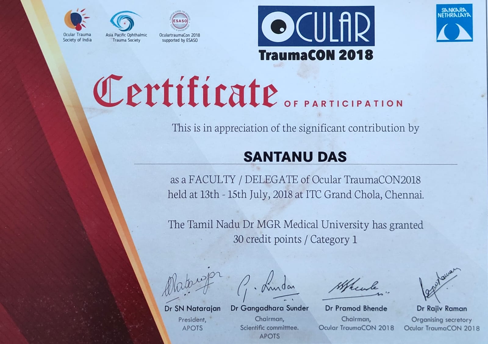 Ocular TraumaCON